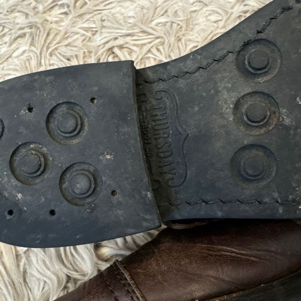 Thursday Boot Company lace up leather boots size 5.5 - Picture 4 of 12